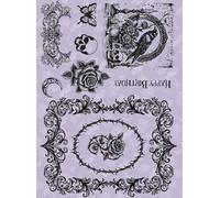 Dawn Bibby Creations Gothic Romance. Midnight Elegy Stamp