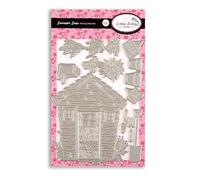 Dawn Bibby Creations Lavender Lane Potting Shed Die A5, Metal