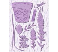 Dawn Bibby Creations Provencal. Garden Lavender Die