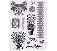 Dawn Bibby Creations Provencal. Le Jardin Stamp