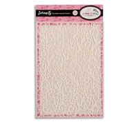 Dawn Bibby Creations Serenity Periwinkle Cascade Stencil, White, A5