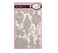 Dawn Bibby Creations Timeless Christmas Vintage Baubles Die A5