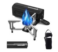 Dawn Deer Portable Cassette Stove with Delicate Storage Bag, Folding Camp Stove, Compact Camping Stove, 2200W Foldable Butane Gas Burner (Black)