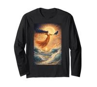 Dawn Goddess Over The Sea Long Sleeve T-Shirt