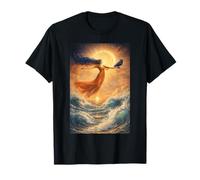 Dawn Goddess Over The Sea T-Shirt