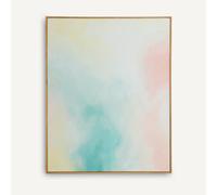 Dawn Hand-Painted Pastel Wall Art Multi-Coloured