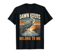 Dawn Hours Belong to Me Heron Value Graphic T-Shirt