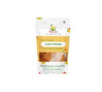 Dawn Lee Aam Papad Saffron Enrich Mango Thin Papad Slices 100 Gram | No Preservatives | No Artificial Colour | No Refined Sugar| 100% Natural Pulp Fast Food Items -Vrat Snacks