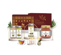 Dawn Lee Christmas Gift Hampers Fat Away- Gum Arabic Tea- Alkaline Herbs- Tomato Soup Starch & Gluten Free- Natural Face Cream- Pack of 5 Products Natural Gifitng Offer Combo Gifts