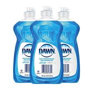 Dawn Non Concentrated Original Dishwashing Liquid, 12.6 Fluid Ounce 3 per Order