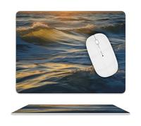 Dawn Ocean Waves Mouse Pad Portable Mouse Pads Rubber Base Mousepad For Home Office Computer 25X30Cm