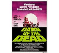 Dawn Of The Dead Zombie George Romero Poster/Print/Picture Satin Photo Paper - A4-210mm x 297mm