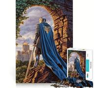 Dawn Over Ruins Teenagers 1000 Piece Jigsaw Puzzle Recall Enhancer Indoor Play Pattern Build Room Art (38x26cm)
