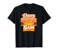 Dawn Runner Club 5AM Start Time Vintage Runner Gift Tee T-Shirt