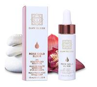 Dawn Till Dusk 24k Rose Gold Lip Elixar - For Hydrating Lips, Mix With Foundation & Dead Skin Anti-wrinkle Enhancer Lips Essential Oil