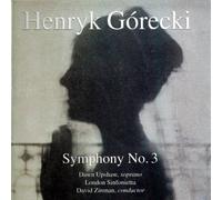 GORECKI SYMPHONY No 3 Audio CD