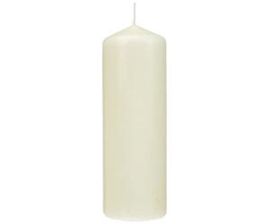 dawncandles.com Bolsius Ivory Pillar Candles 200 x 70 mm 78 Hours Burn Time (Box of 8)