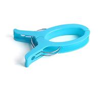 DawnDream Clothes Pegs Strong 10pcs Large Strong Plastic Washing Line Clothes Pegs Hang Pins Clips Windproof For Clothes Beach Towel Home Drying Racks Clothes Pegs (Color : Blue)