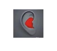 DawnDream Ear Plugs Soundproof earplugs, anti-noise, sleep work, students sleeping, snoring and shaping earplugs (two sets) Ear Plugs (Color : Lava Red)