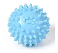 DawnDream Puppy Toys Dog Chew Toy Molar Teeth Cleaning Hedgehog Ball Pet Puppy Interactive Balls Bite Resistant Extra-tough Tooth Clean Toys Ball Dog Toys (Color : BL)