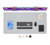 DAWNTREES Leather Desk Pad, 120x60 cm PU Mouse mats for Office and Home Work, Desk Protector Non-Slip, Waterproof, Easy Clean……