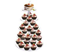 DAWOO Cake Turntable, Rotating Cake Stand,with 12 inch Aluminium Alloy Revolving Cake Turntable,Contain Palette Knifes and Cream Scraper accessories etc.(Silver)