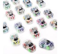DAWRIS 50 Pcs Pull Back Cars Mini Toy Cars Party Bag Fillers for Kids Stocking Filler, Racing Car Party Mini Push and Go Racing Vehicles for Birthday Party Favours Gifts Rewards Girls Boys