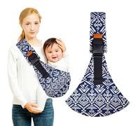 DAWRIS Baby Carrier, Baby Sling Toddler Carrier, Toddler Sling Wrap Carrier, Baby Child Side Slings, Swing Hip Carrier for 2 3 4 Year Old from Newborn to Toddlers (Blue)