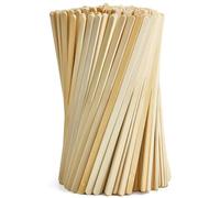 DAWRIS Wooden Coffee Stirrers 100pcs Coffee Sticks 14cm / 5.5" Cocktail Stirrers Drink Stirrers for Hot Drinks Wooden Stirrers for Hot Drinks Disposable and Eco Friendly Wooden Sticks DIY Crafts