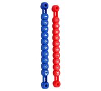 DAWTHTW 2Pcs Scores Keeper Table Football Counter 10 Numbers Scoring Score Counter Indicators for Standard Foosball Tables Table Football