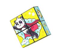 DAWTHTW Innovative Foldable Cubes Fun Puzzle Stress Relief Toy for Home Use Mind Relaxation Game Portable Teaser Game