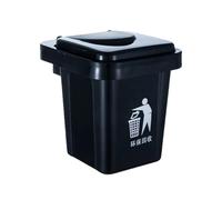 DAWTHTW Modern Hanging Ashtray Dustbin Stainless Steel Miniature Trash Can for Indoor Use Home Decors Wall Organizers Wall Mounted Ashtray