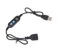 DAWTHTW Smart USB Timer Cord 24H Adjustable Auto Shut-Off 5V for Aquarium Desk Fan LED Power Saving Timer Cable Led Lights