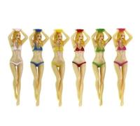 Dawutocap 1Pc Practice Training Golf Tees Ball Holder Funny Beautiful Lady Golfs Train Accessories Practice Training