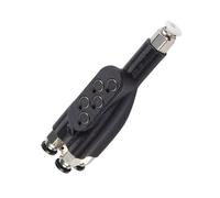 Dawutocap 4-in-1 PTFE Adapter for LAB P1S/P1C/X1C/X1E 3D Printer Accessories Pipe Connector 3D Printing Application