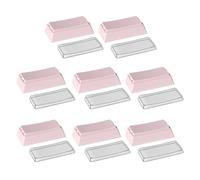 Dawutocap 8Pieces PBTs Not Engraving Blanks Keycap Original Profile Height 2X Dyeing Sublimations Caps For MX Switches Original Profile Keycap