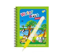Dawutocap Childrens Water Activated Coloring Books Portable Spill Proof Educational Activity Set Developing Hand Eye Coordination Water Reveal Activity Books For Children