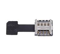 Dawutocap Double Card Adapter 4G Mobile Phone Memory Card Two In For Phone Extender For Card Adapter Cards Adapter Cards Adapter USB Cards