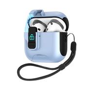 Dawutocap Durability Shockproof Case With Builts In Phone Stand For Pro3 Earbuds Charging Shell Secure Holder