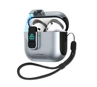 Dawutocap Durability Shockproof Case With Builts In Phone Stand For Pro3 Earbuds Charging Shell Secure Holder