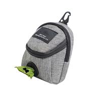 Dawutocap Efficient Pet Waste Holder with Snacks Storage Leash Attachment Tear Daily Use Outdoor Dog Treat Pocket