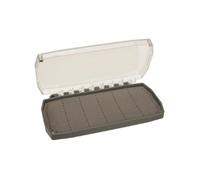 Dawutocap Fishing Tackle Box with Sponge Pad Waterproof Fly Storage Flying Tackle Spoon Hook Baits Organizers Tray Fly