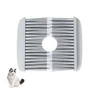 Dawutocap Litter Box Hair Remover Tool Soft Bristle Brush Captures Shedding Hair for Most Boxes Cats Owners