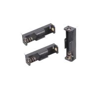 Dawutocap Multipurpose 2A Battery Holder Metal Structure Solder Friendly Terminals For Customs Circuits Lightweight Battery Case For Microphones