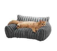 Dawutocap Pet Bed with Luxurious Cushion Soft Sofa Beautiful Cuddle Lounger Bed Dog Sofa Luxurious Cushion