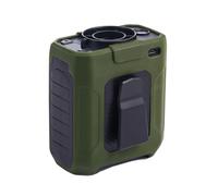 Dawutocap Portable Waist Fan 10000mAh Rechargeable Waist Clip Fan With LED Flashlights Cooling For Outdoor Camping Travel Portable Clip