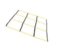 Dawutocap Reinforced Nylon Sports Training Ladder for Drills Multi-Grid Coordination Balance Exercise Tool for Athletes Kids Nylon Webbing Agility Ladder