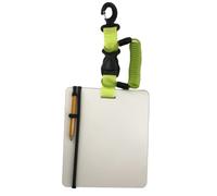 Dawutocap Scubas Underwater Writing Slates with Clip and Pencil for Diving Communication Scubas Diving Slates Wordpad with Clip