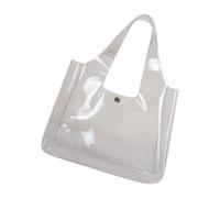 Dawutocap Smooth Semitransparent Purse Spacious Interior Multiple Carrying Approaches Elegant Functional for Casual Excursions Immediate Bright Work Bag