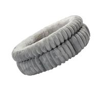 Dawutocap Soft Plush Cats Bed With Detachable Cushion Design For Indoor With Antislip Bottom Winter Autumns Comfortable Sleep Use Plush Bed